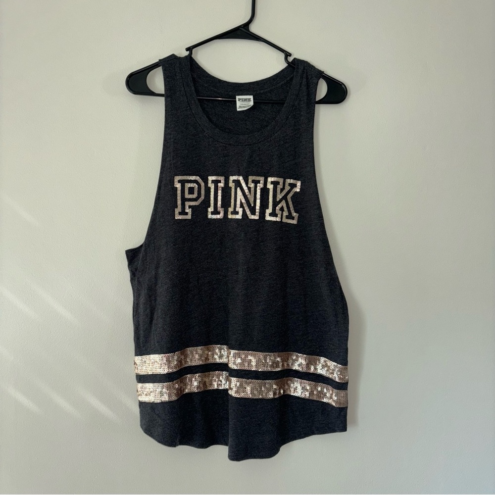Victoria’s Secret PINK sequin tank top